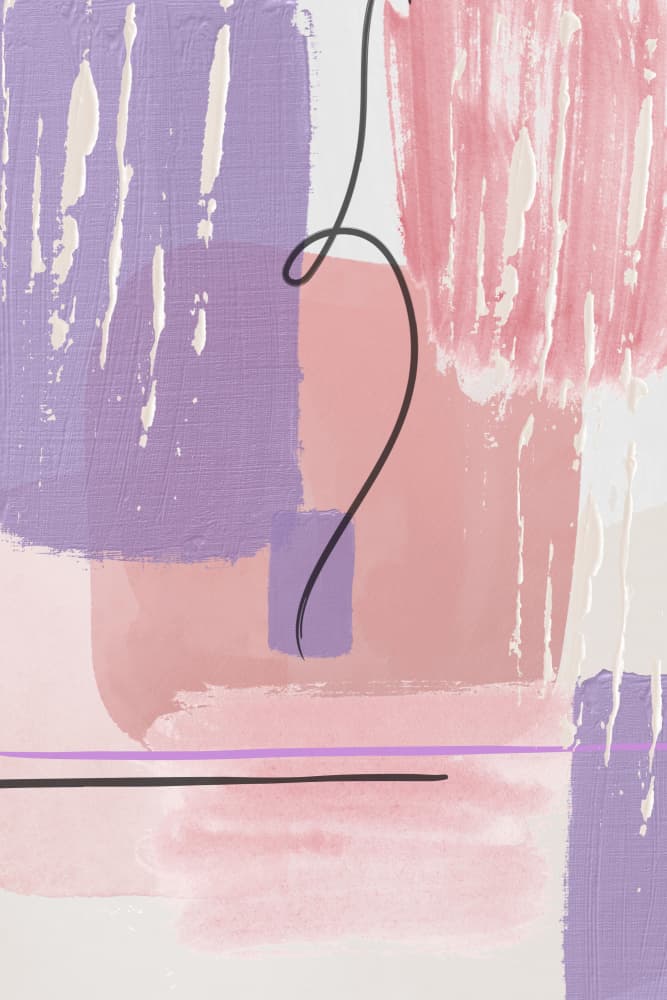 Lavender Silence 2 by Sally Ann Moss — canvas wall art