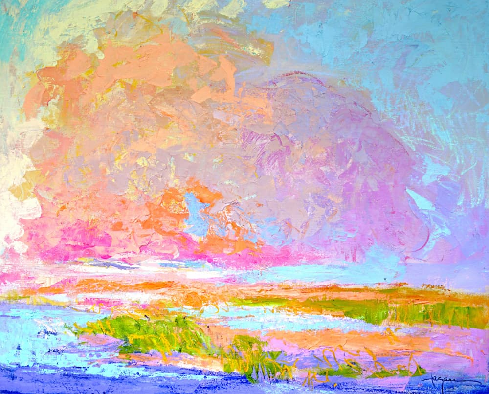 Vibrant Horizon by Dorothy Fagan — canvas wall art