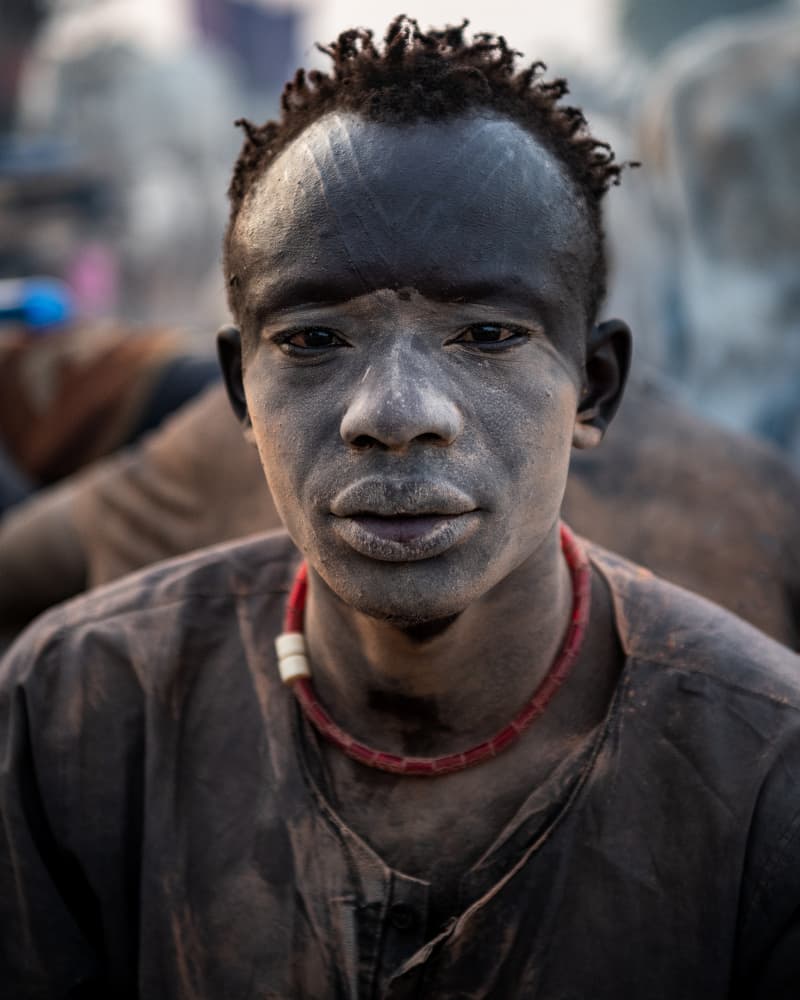 Painted Face Youth by Max Vere-Hodge — canvas wall art