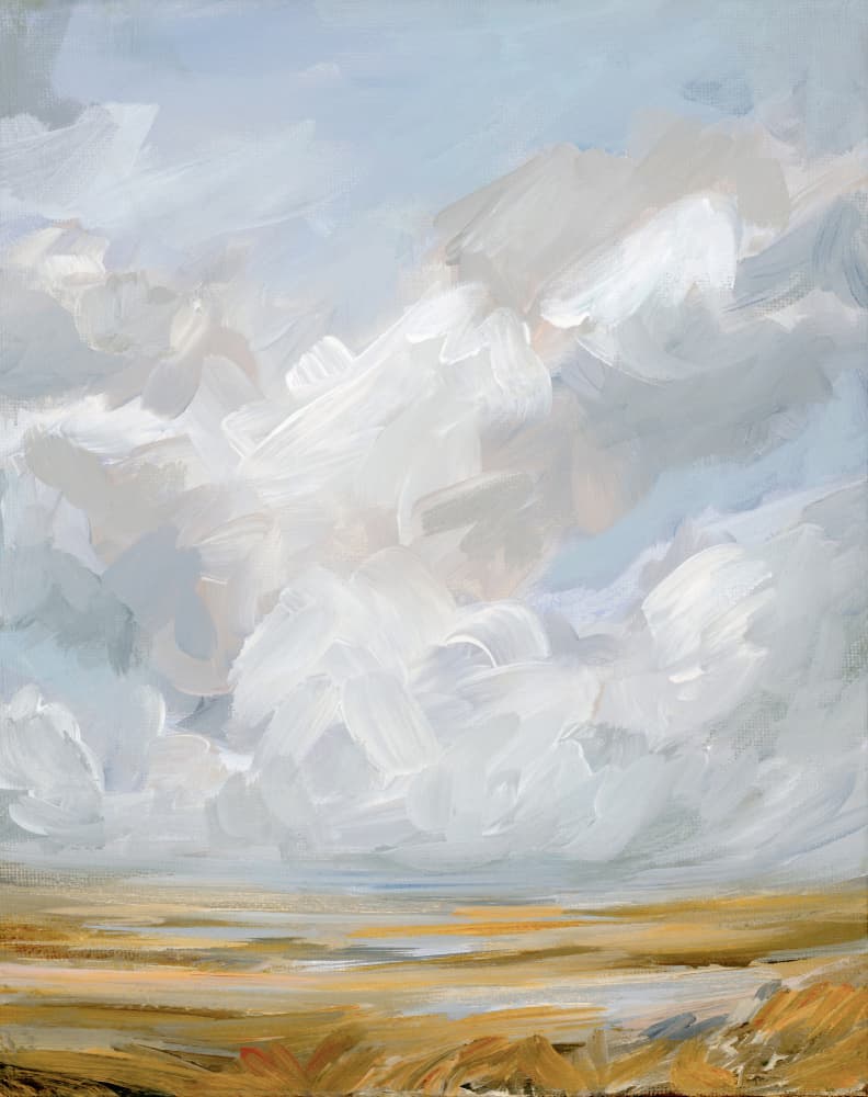 Expansive Cloudscape Landscape by Nicole Walsh — canvas wall art