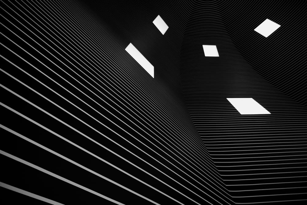 Modern Geometric Illusion by Jeroen van de Wiel — canvas wall art