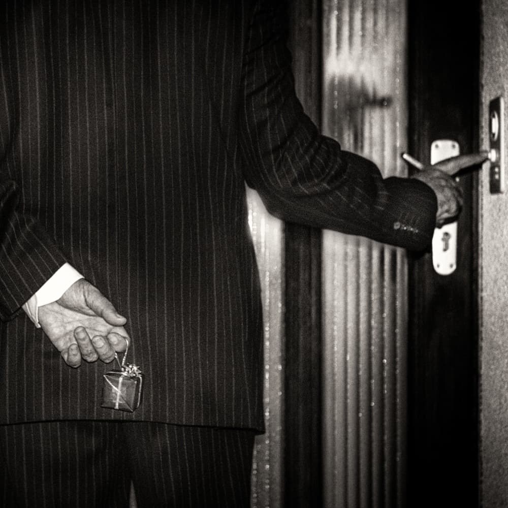 Elegant Secret Gift by Vito Guarino — canvas wall art