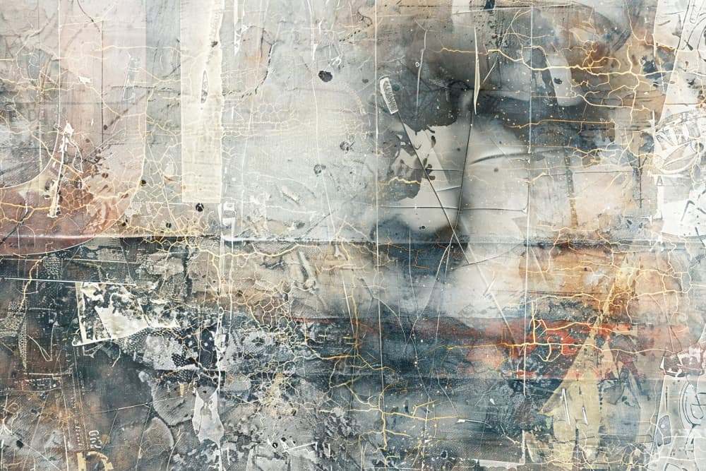 Aged Industrial Layers by Rafal Kulik — canvas wall art