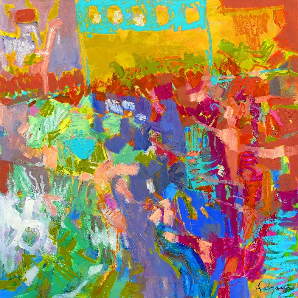 Df640from My Garden Window by Dorothy Fagan — canvas wall art