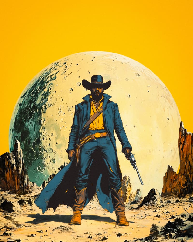 Yellow Justice by Taudalpoi — canvas wall art