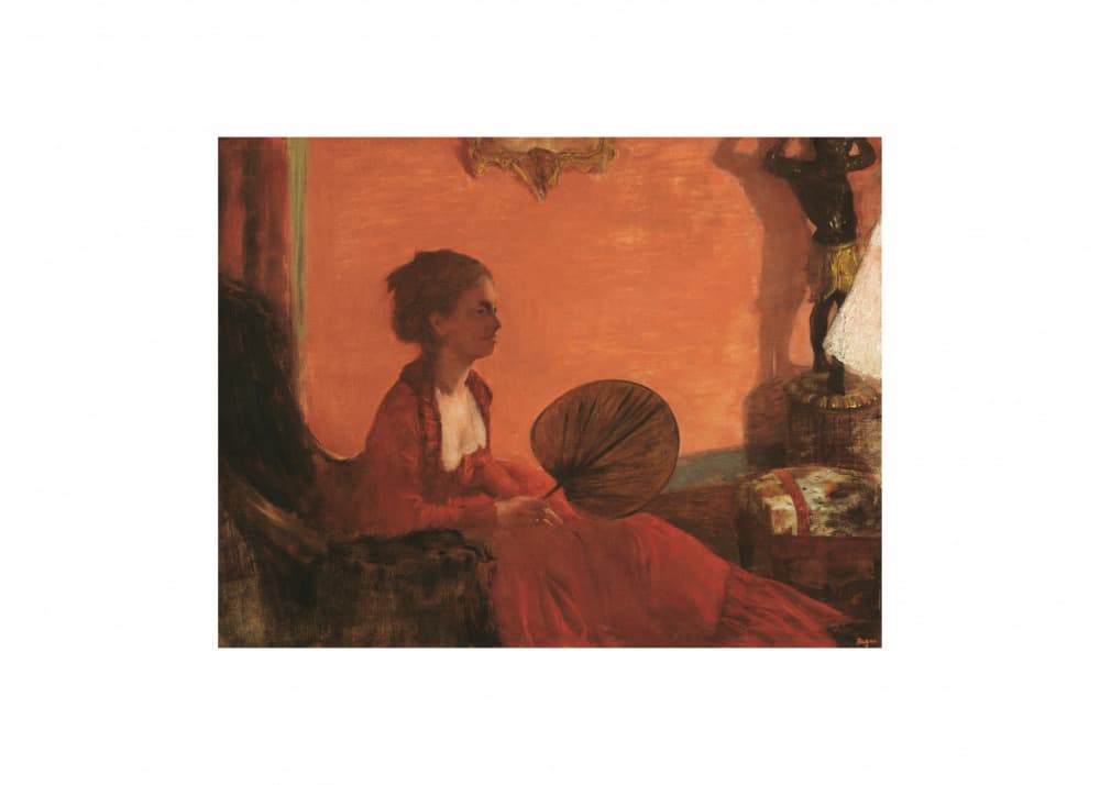 Madam Camus No.2 by Edgar Degas — canvas wall art