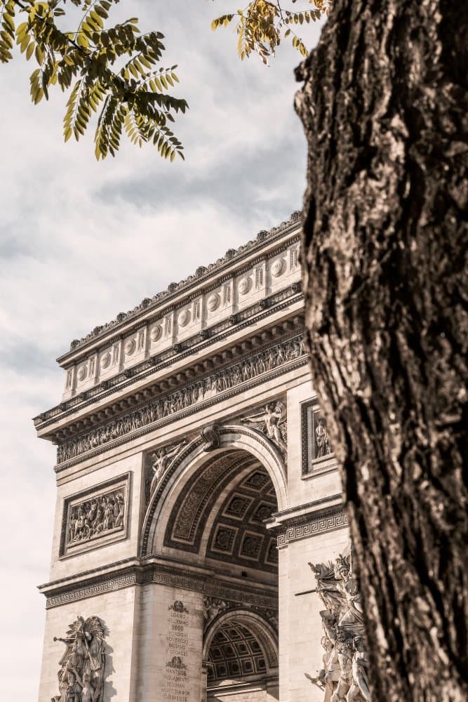 Arc de Triomphe Paris by Pictufy Studio III — canvas wall art