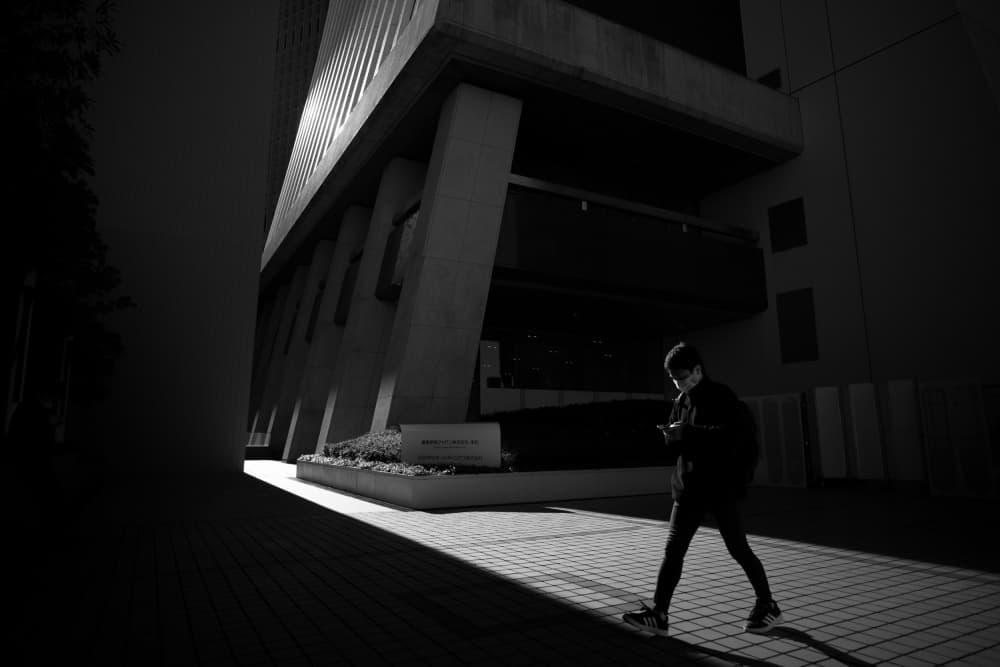 Urban Path In Light by Satoshi Hata — canvas wall art