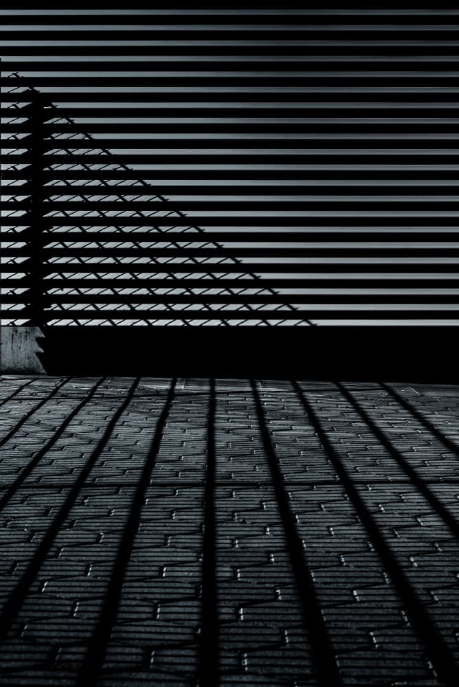 Geometric Shadow Patterns by Jürgen Muß — canvas wall art