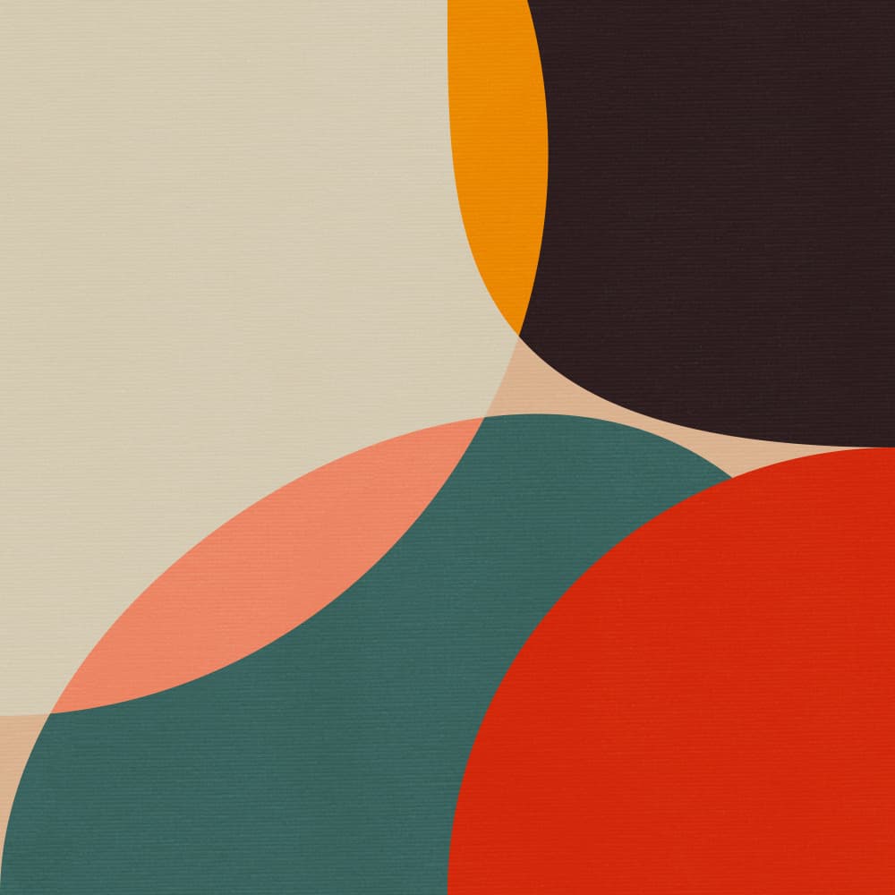 Bauhaus Modern Bold 4 by Ana Rut Bre — canvas wall art