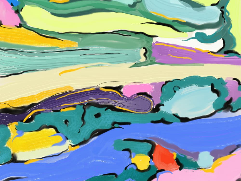 Vibrant Abstract Flow