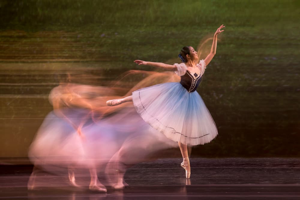 Ethereal Ballet Motion by Libby Zhang — canvas wall art