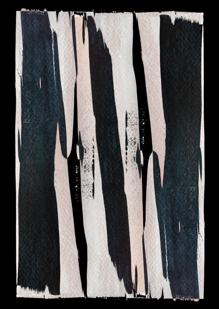 Monochrome Stripes by Shot by Clint — canvas wall art