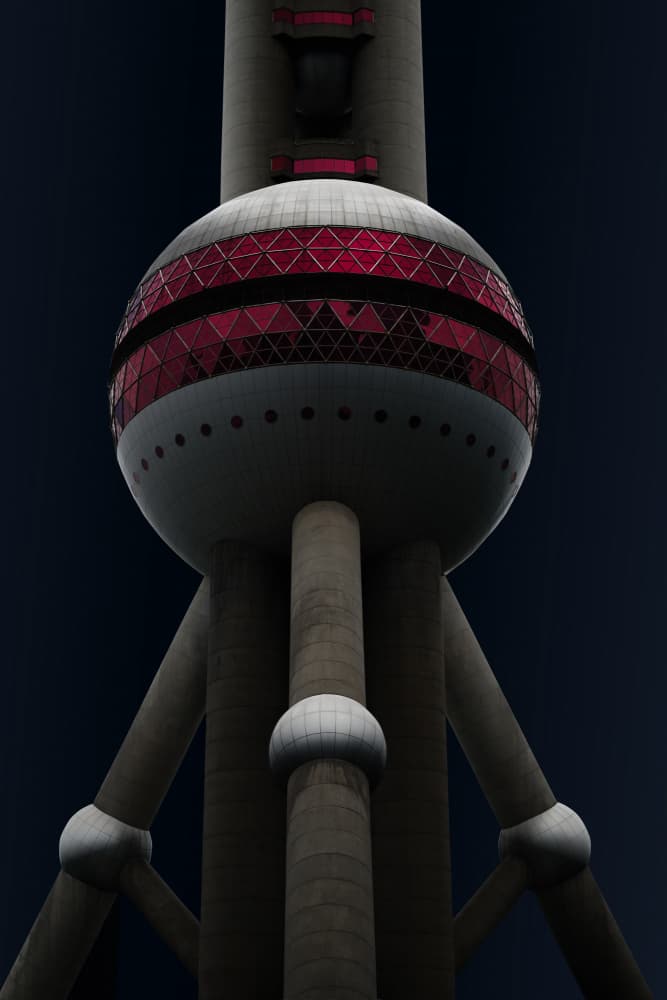 Oriental Pearl Tower by konglingming — canvas wall art