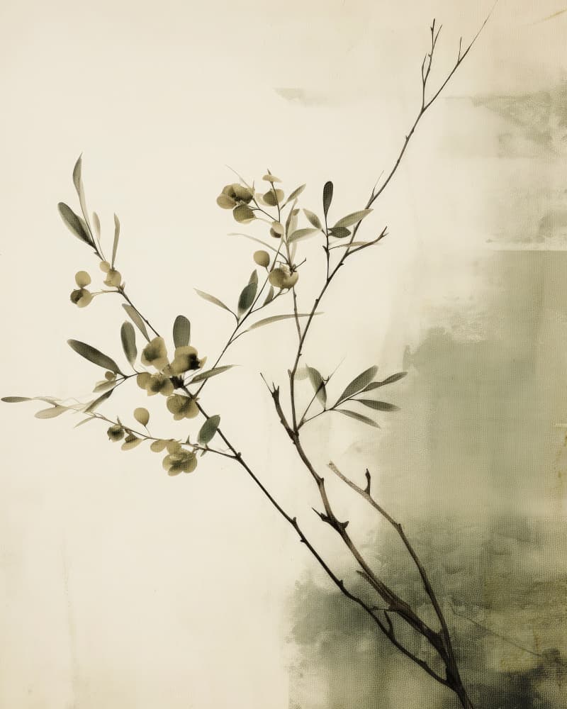 Delicate Branches by Treechild — canvas wall art