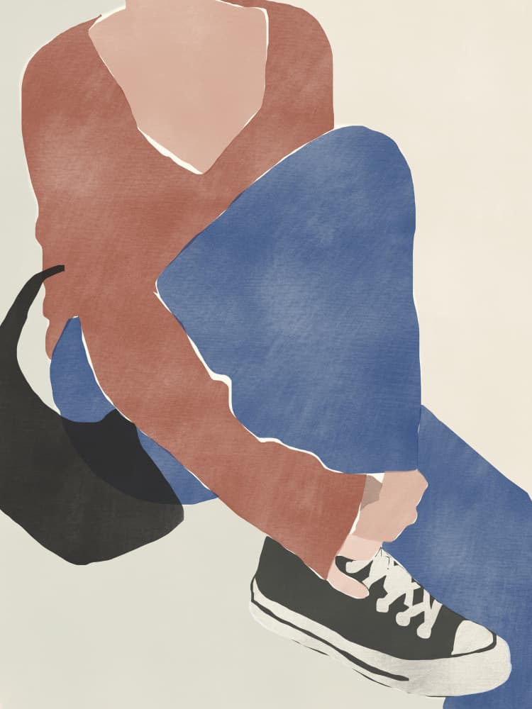 Relaxed Casual Style by Little Dean — canvas wall art