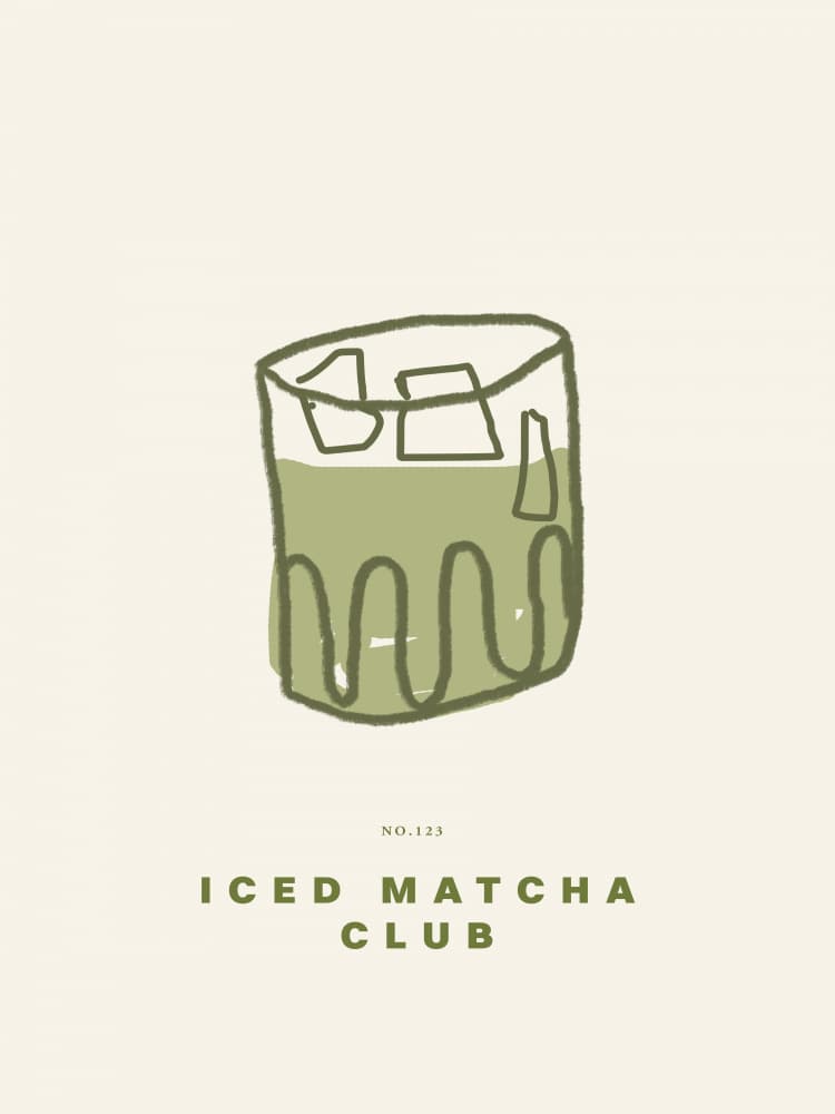 Chilled Green Elixir by Treechild — canvas wall art
