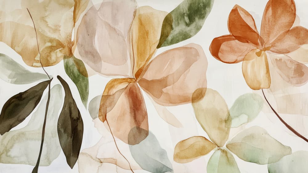 Whispering Petals by Treechild — canvas wall art