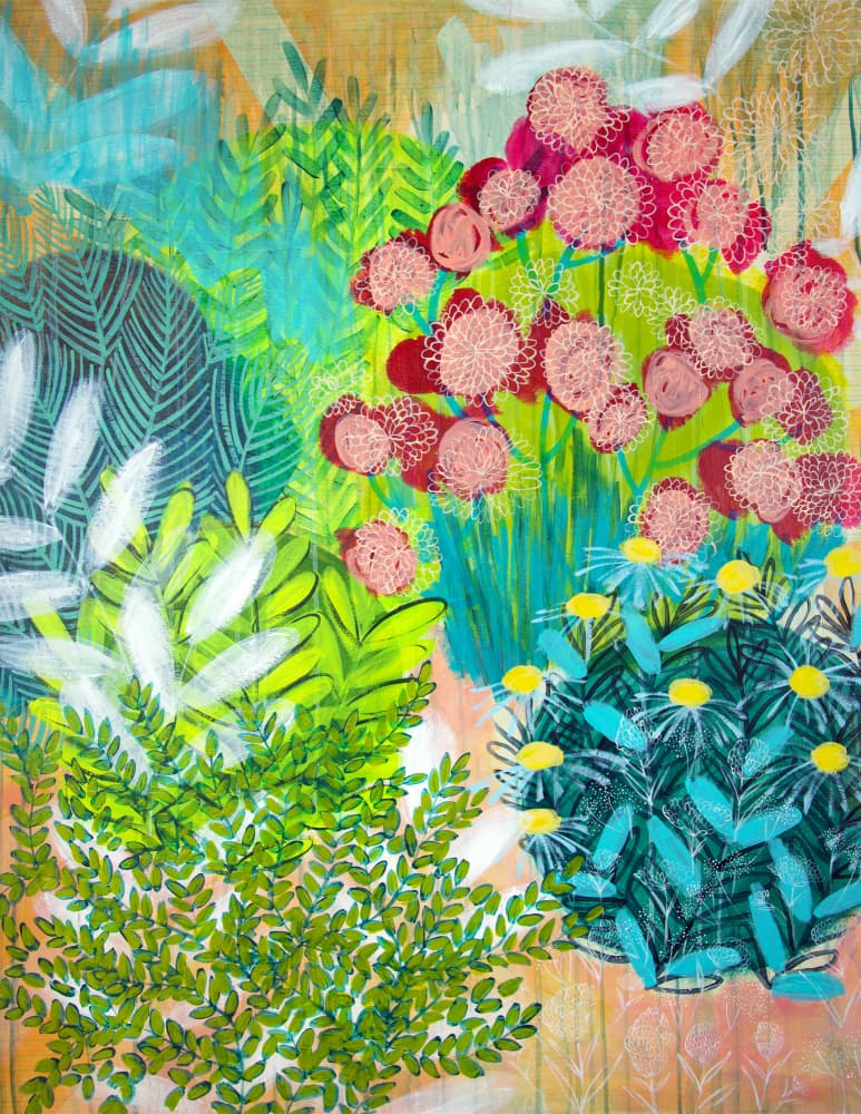 Vibrant Garden Flowers