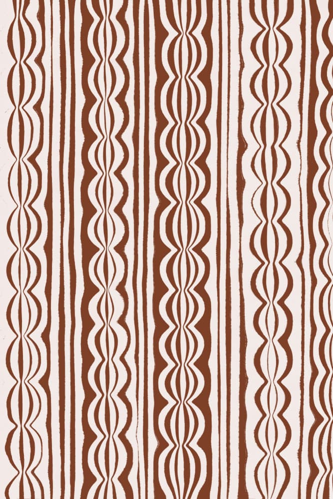 Rhythmic Waves by Treechild — canvas wall art