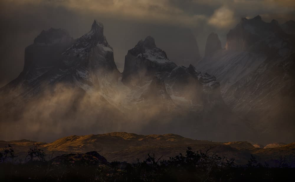 Misty Mountain Majesty by Peter Svoboda MQEP — canvas wall art