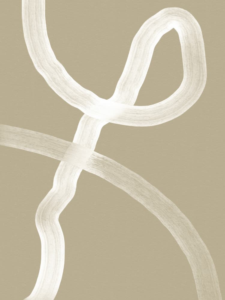 Fluid Pathways by Treechild — canvas wall art