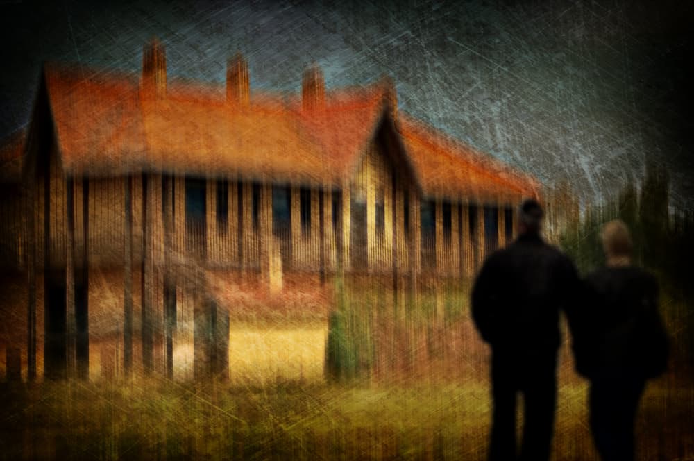 Mysterious Old House by Raffaele Corte — canvas wall art