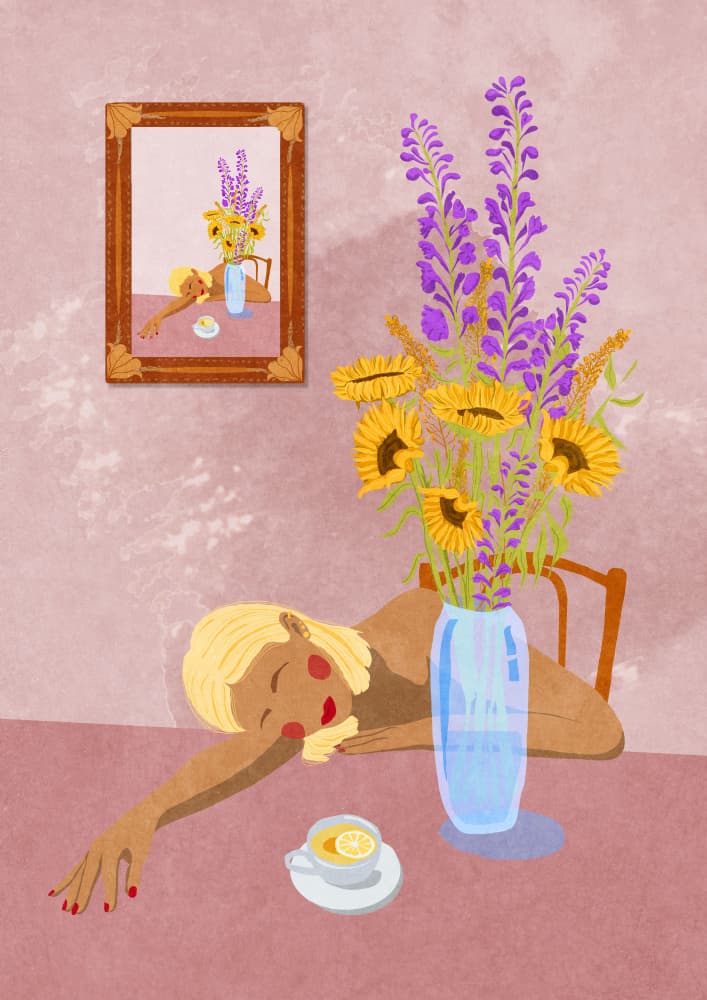 Day dream 2 by Raissa Oltmanns — canvas wall art
