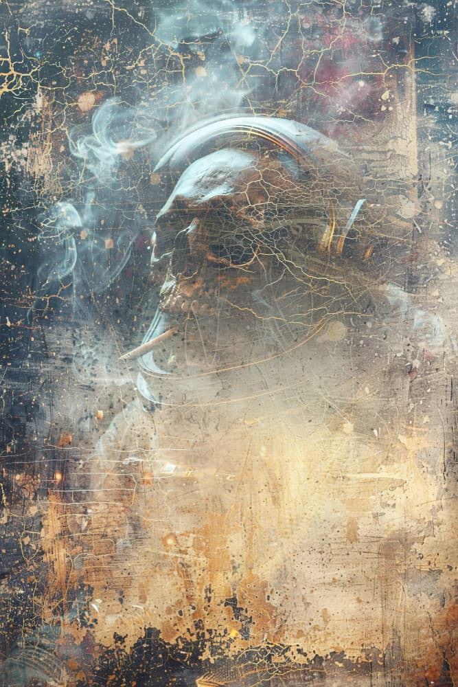 Weathered Cigar Man by Rafal Kulik — canvas wall art