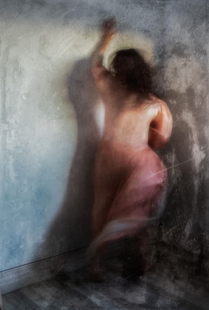 Graceful Shadow Play by Charlaine Gerber — canvas wall art