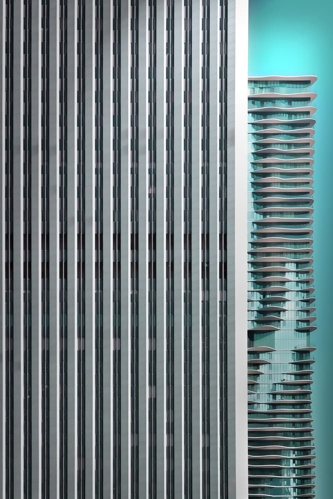 Modern Skyscraper Design by Rolf Mauer — canvas wall art