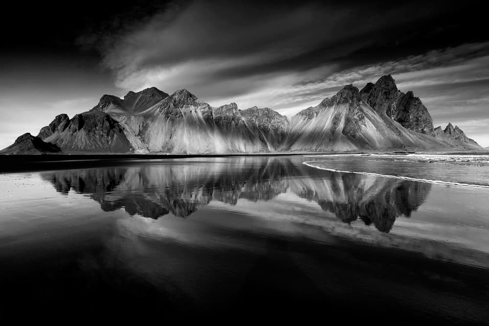 Majestic Mountain Reflection by Bruno Cruz — canvas wall art