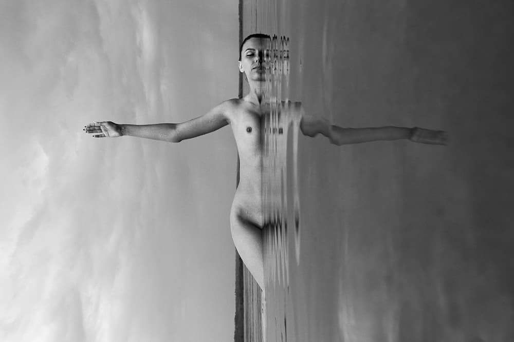 between sky and water by Mikhail Faletkin — canvas wall art