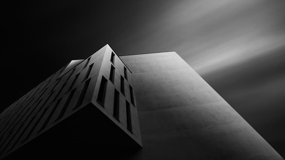 Modern Architectural Angles by Karol Važan — canvas wall art