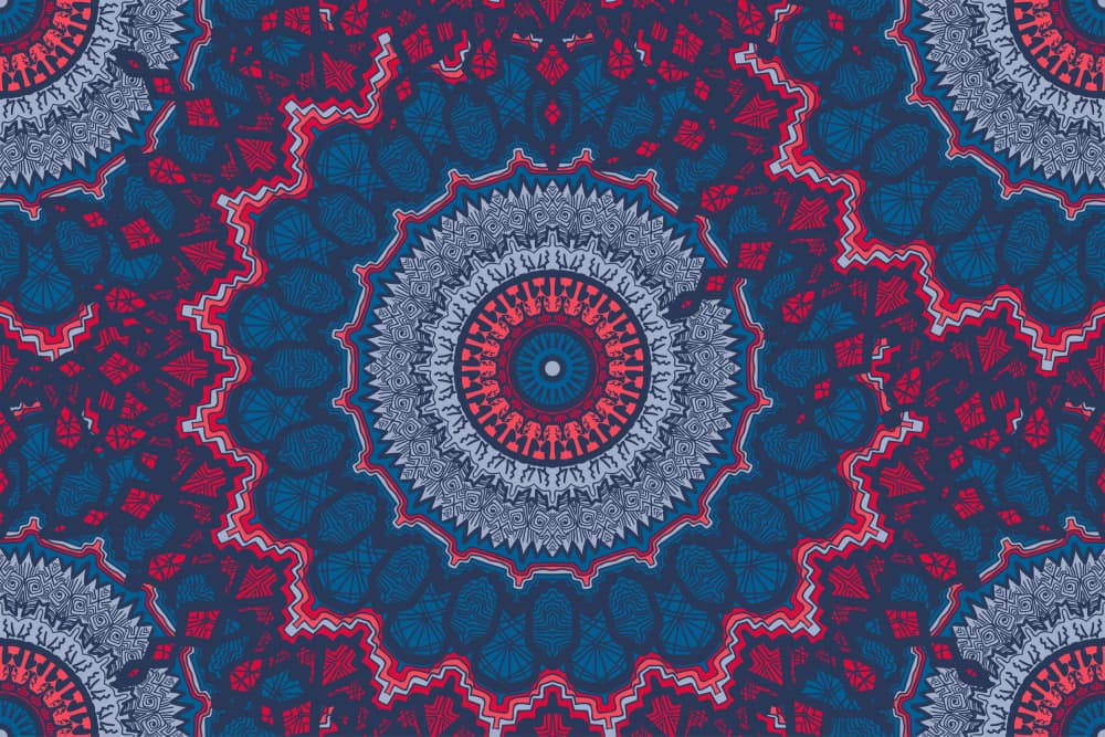 Ornate Geometric Mandala by Marika Barsrsind — canvas wall art
