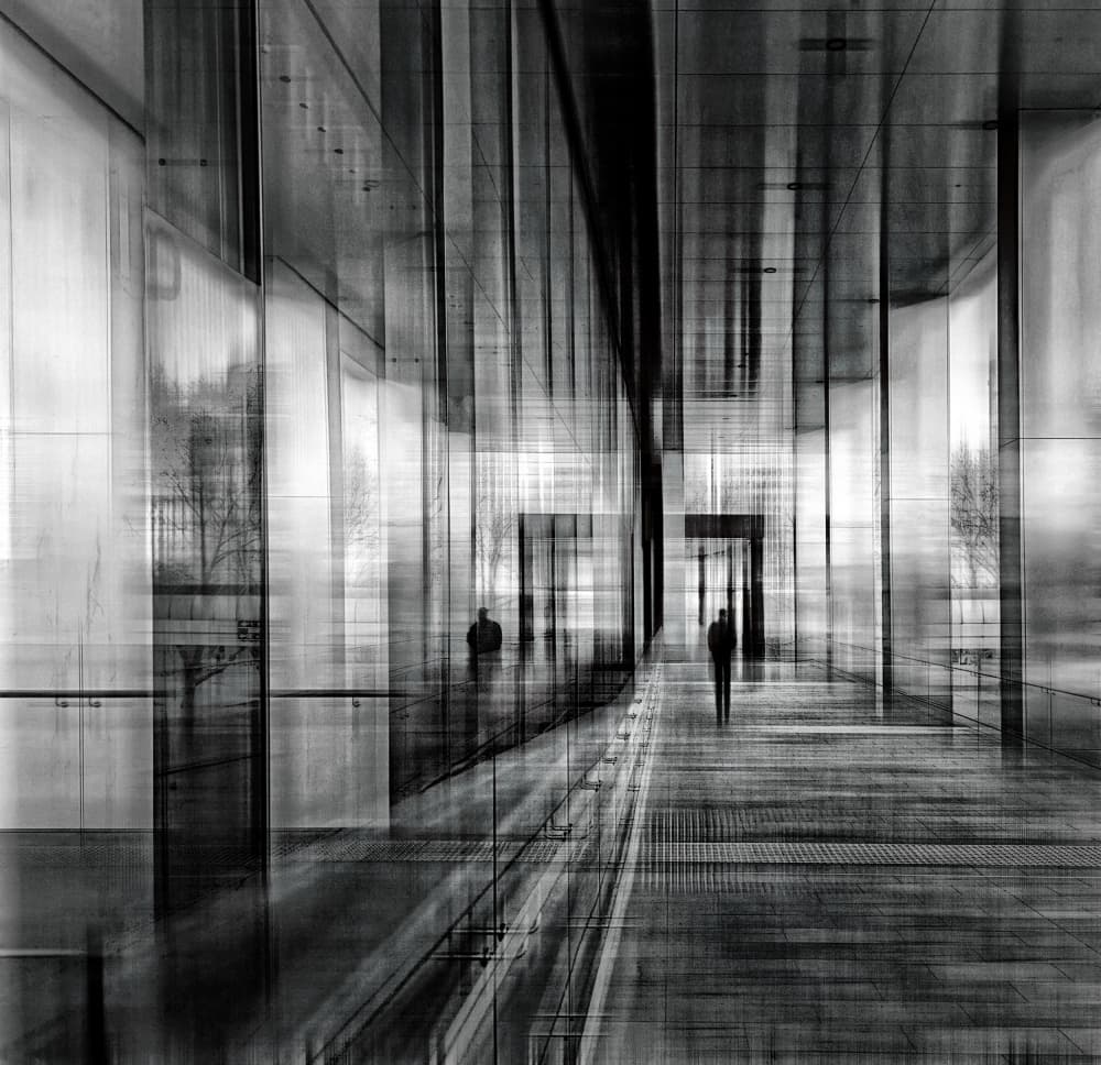 Urban Passage Reflection by Anita Underwood Photography — canvas wall art