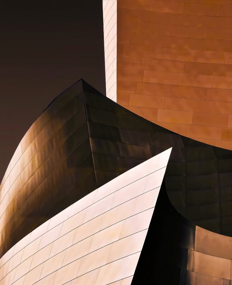 Modern Architectural Curves by Arnon Orbach — canvas wall art