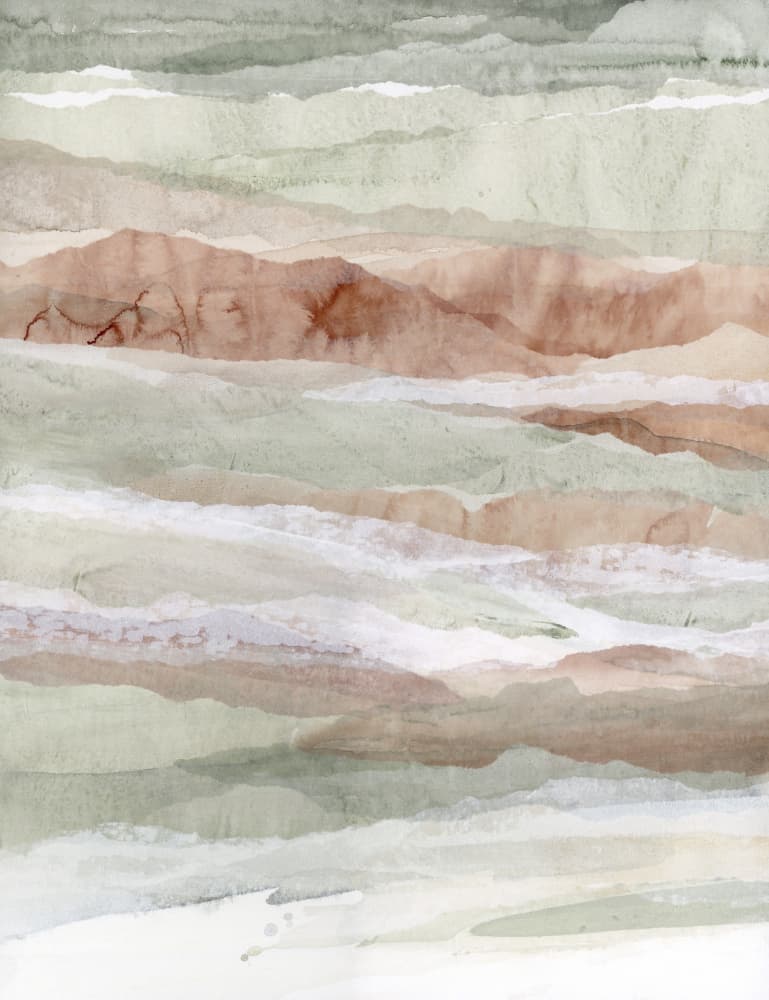 Muted Mountain Layers