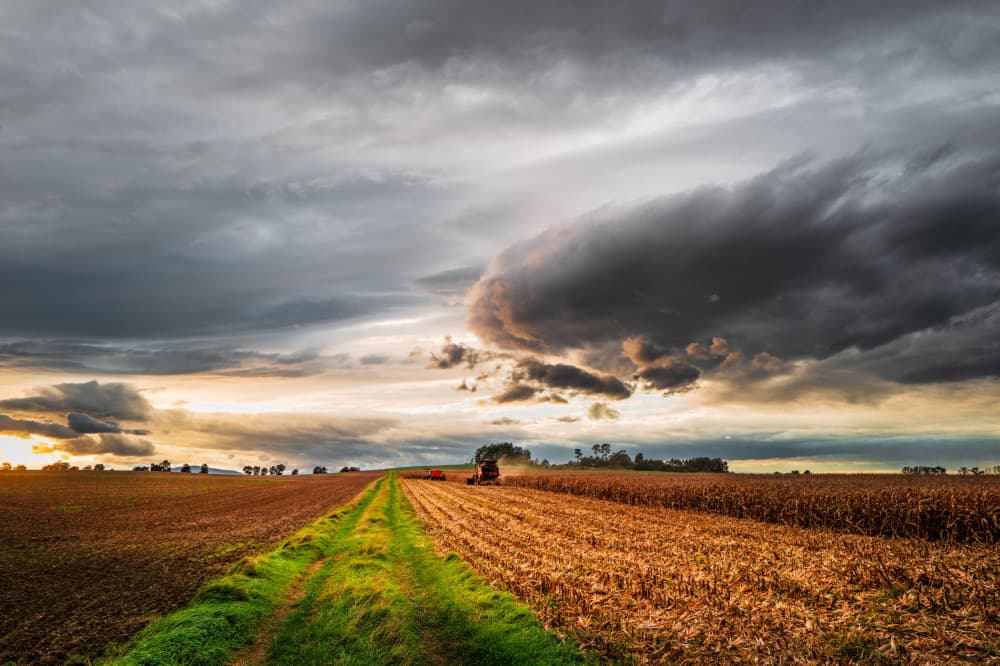 Dramatic Farm Harvest by Slawomir Kowalczyk AFRP  FIAP  IAAP — canvas wall art