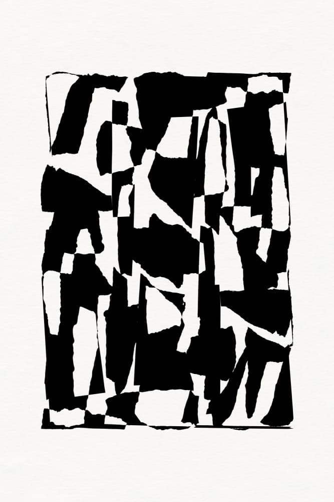 Pieces 25X by Mareike Böhmer — canvas wall art