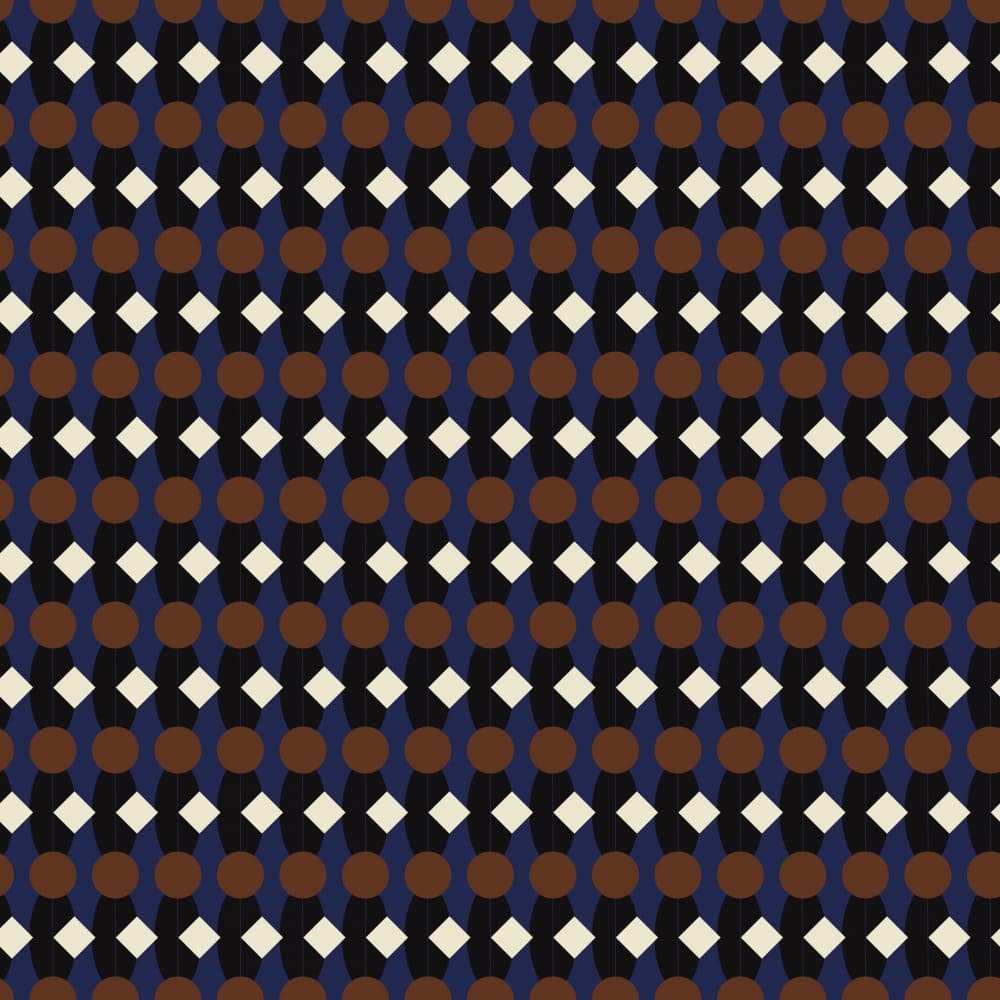 Geometric Grid Pattern