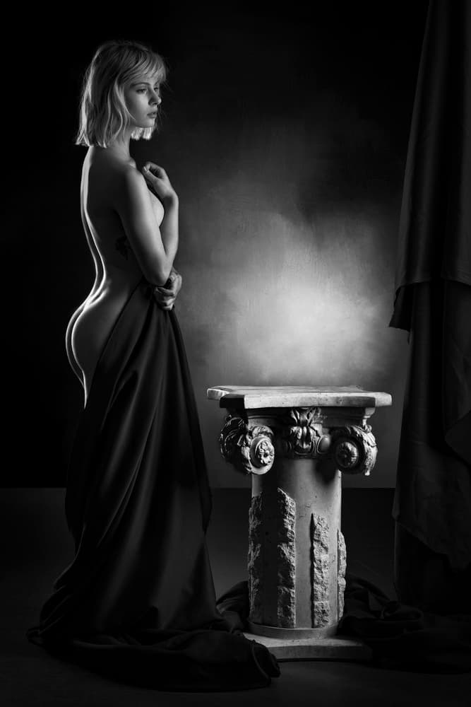 Sensual Classical Form by Luc Stalmans — canvas wall art