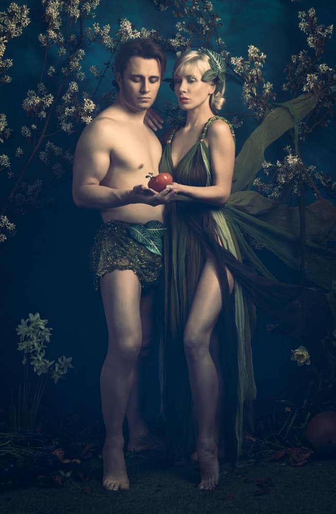 Adam And Eve by Ineke Mighorst — canvas wall art