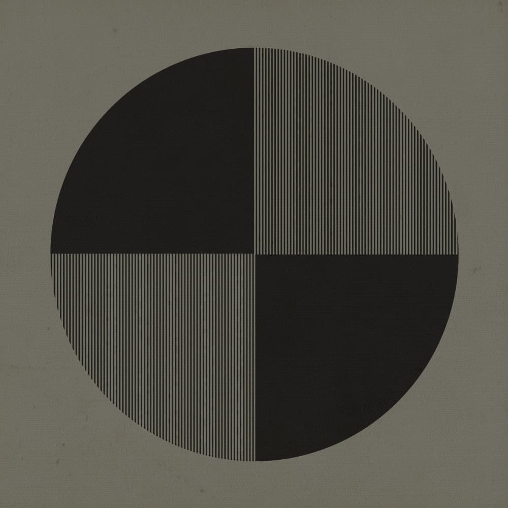 Stark Geometric Division by Carlos Perez Del Moro — canvas wall art
