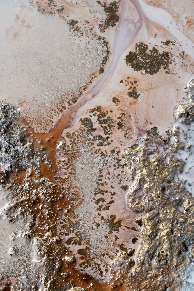 Texture Art -  Connection by Petra Meikle de Vlas — canvas wall art