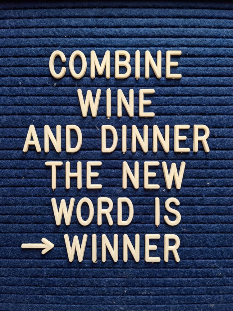 Wine Dinner Winner by Andreas Magnusson — canvas wall art