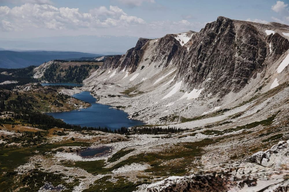 Majestic Alpine Lakes by Del Mundo Imagery — canvas wall art