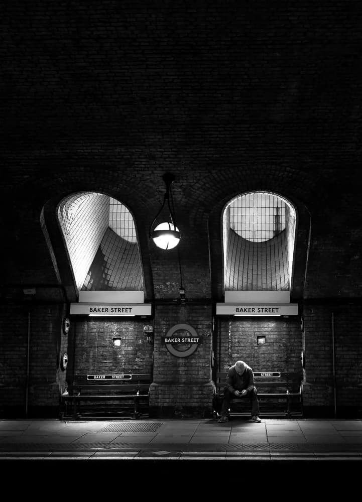 Deep Underground Solitude by Jorge Pimenta — canvas wall art
