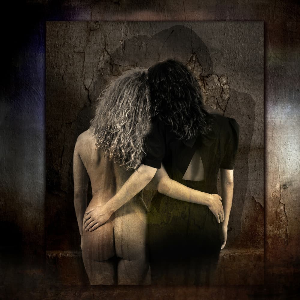 looking at their shadow by Jan Donckers — canvas wall art