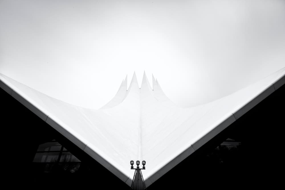 Modern Canopy Architecture by Jean-Marc Aloy — canvas wall art